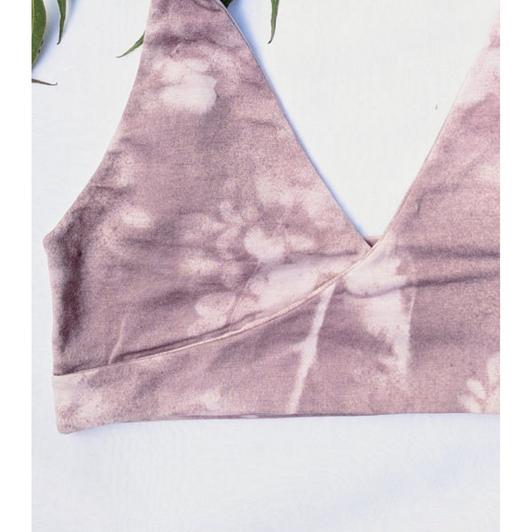 Harmony Bralette in Moringa Mauve Thin Straps