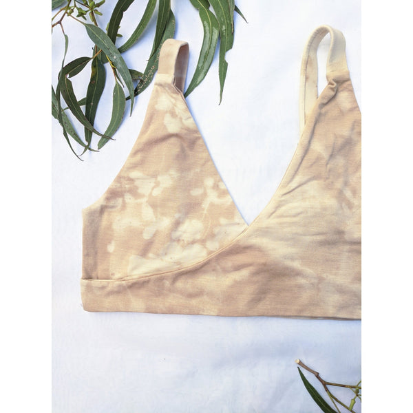 Harmony Bralette in Moringa Sand Thin Straps