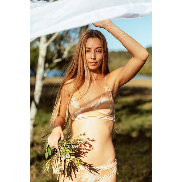 Uli Bralette In Moringa Sand
